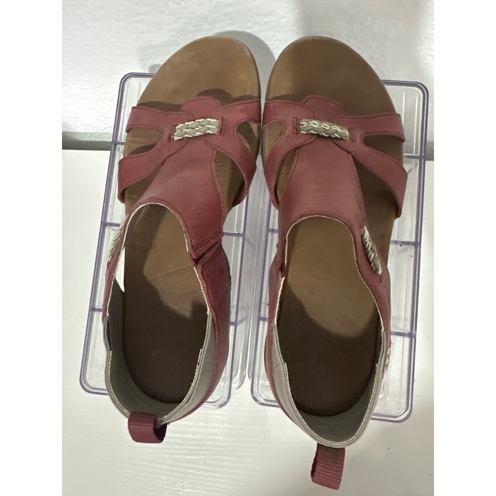 Merrell Port Leather Womens Walking Sandals Casual Comfort - Size 8 - Picture 7 of 7